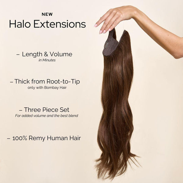 Halo Ombre Blonde Remy Human Hair sale extensions