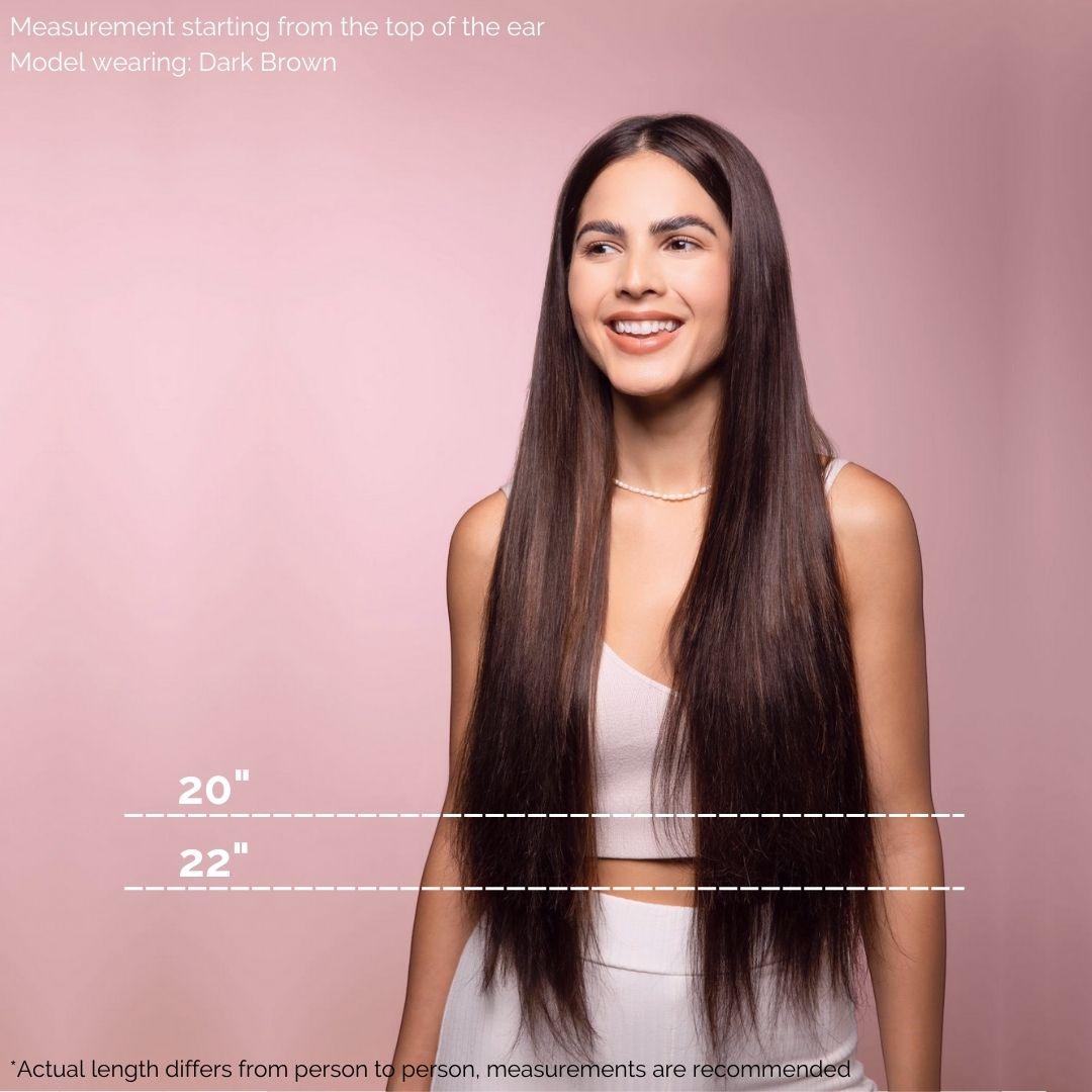 Brown/Blonde Highlights (P5/16) 100g Weft - BOMBAY HAIR