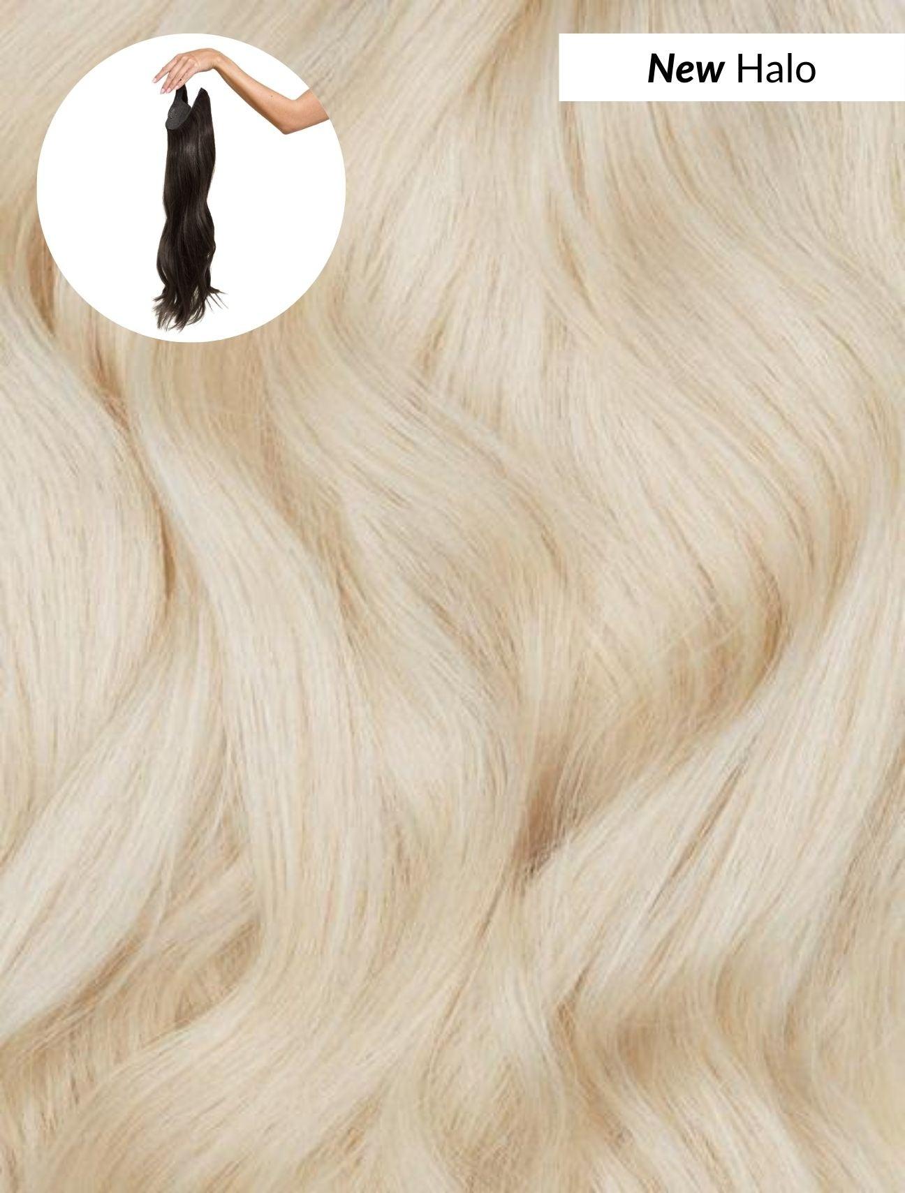 Ash Blonde (60C) Halo - BOMBAY HAIR