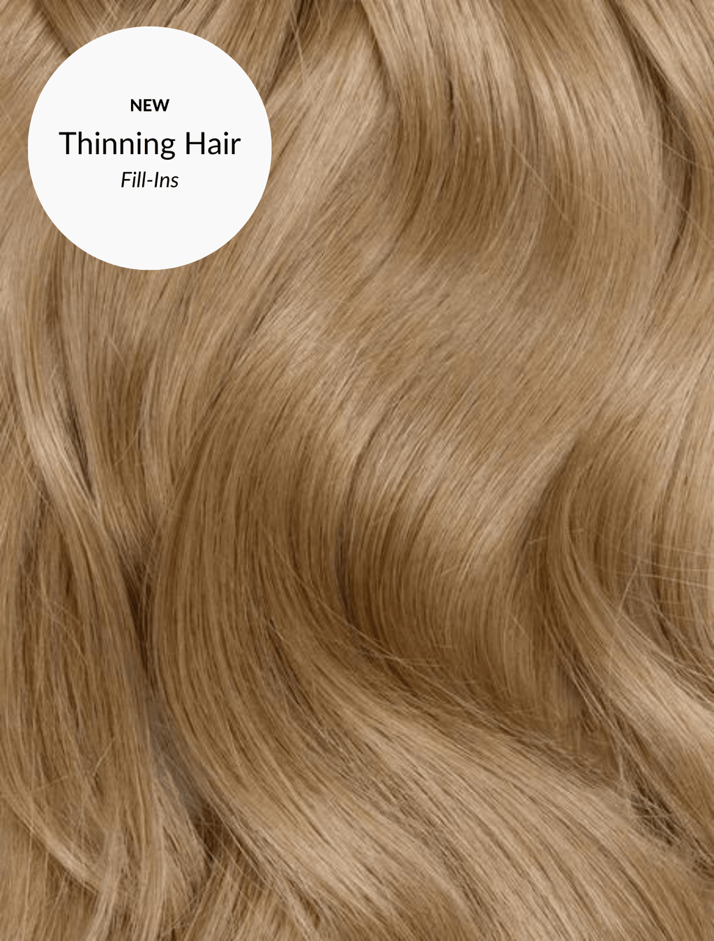Ash Brown (8) Thin Hair Fill-Ins