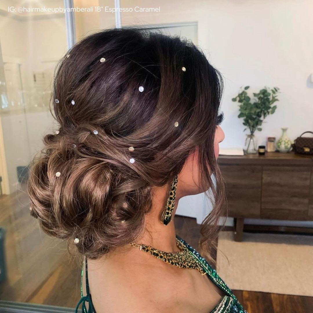 Espresso Caramel (2/5B) 20" 160g (backorder) - BOMBAY HAIR