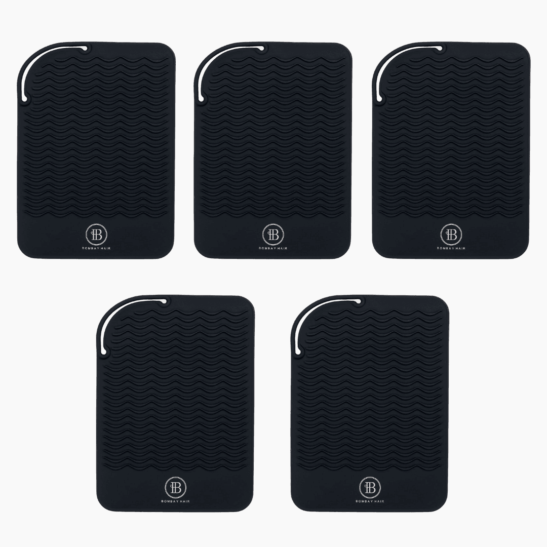 (5 Pack) Small Heat Resistant Mat for Styling Tools - BOMBAY HAIR