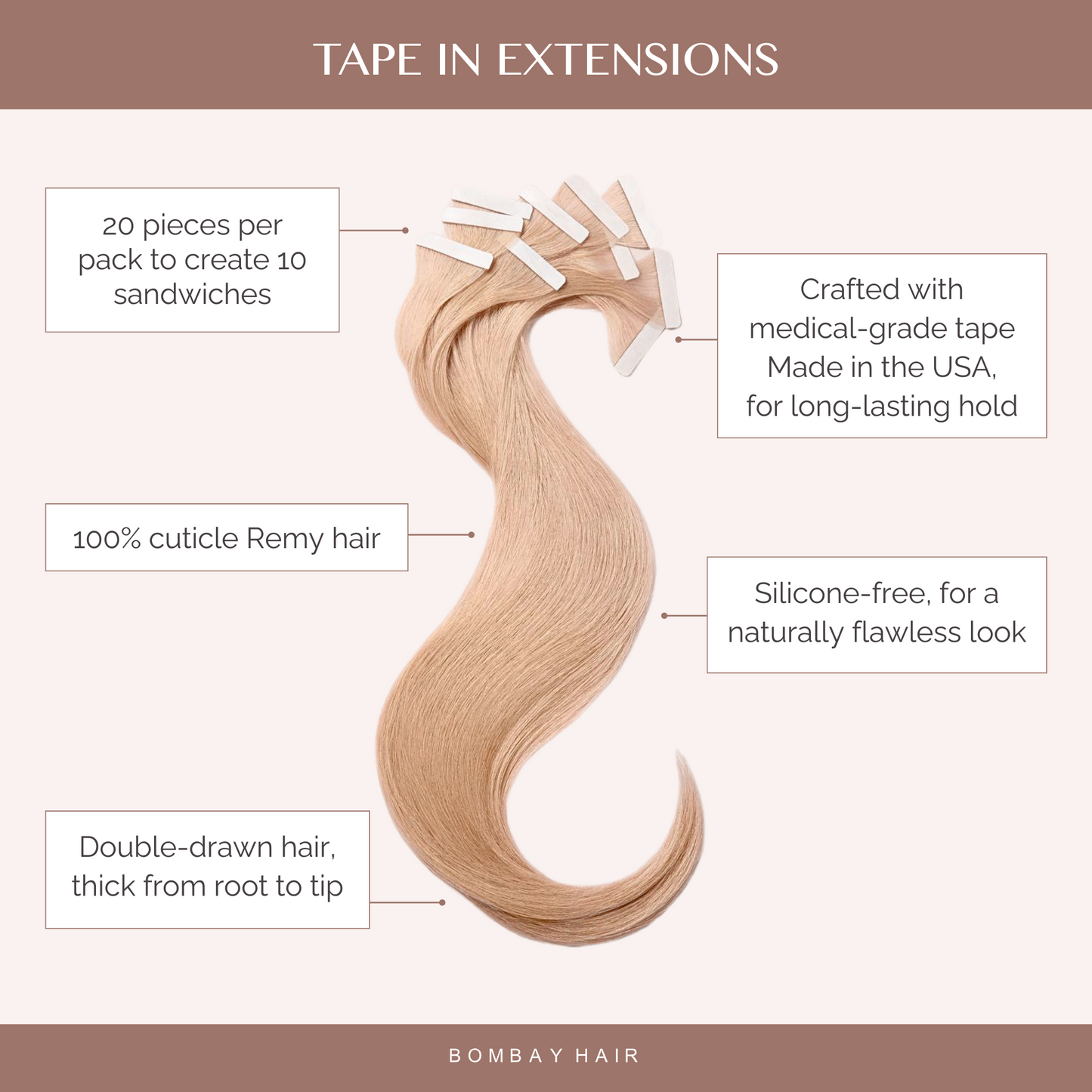 Platinum Blonde (#1002) Tape (50g)