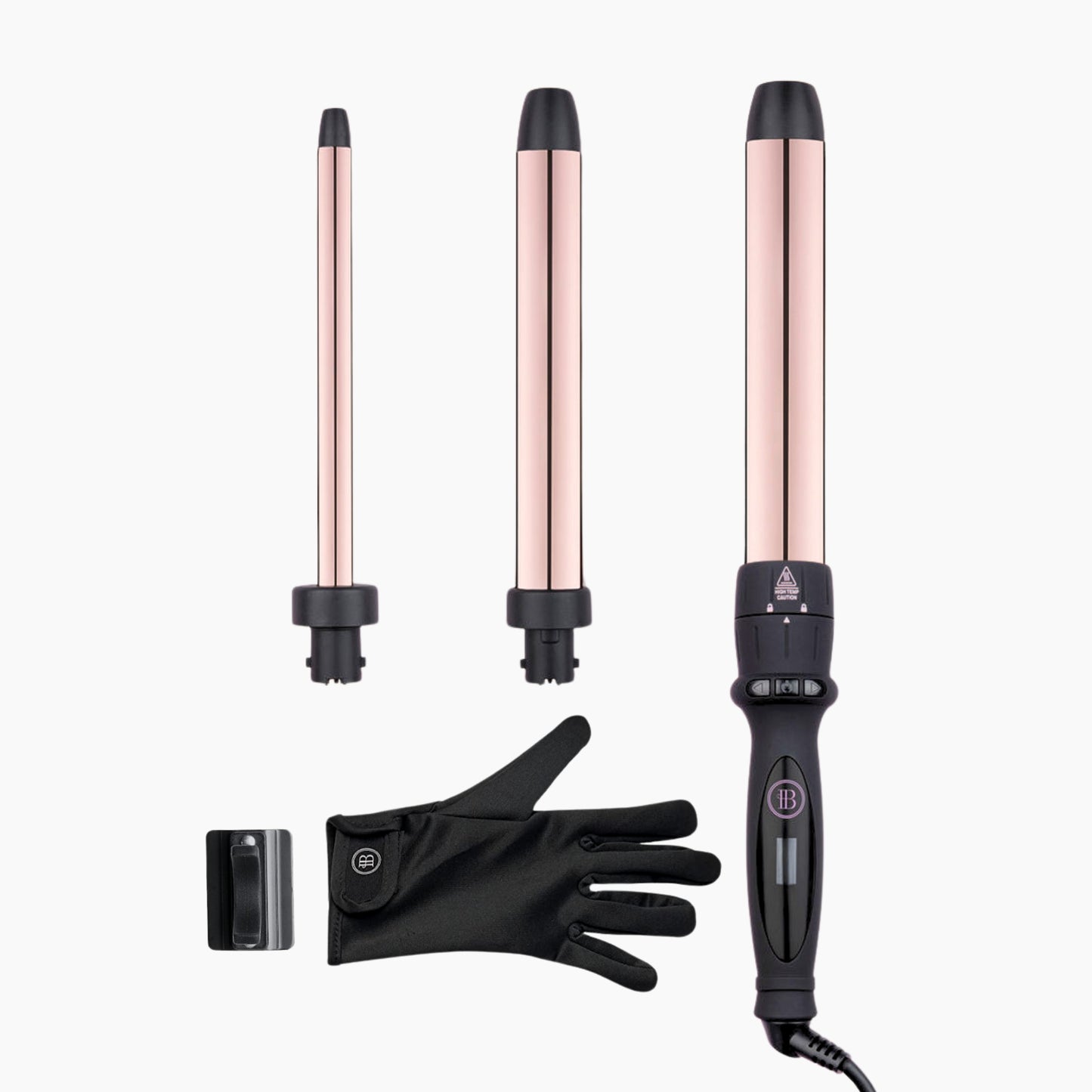 3-in-1 Curling Wand with Extended Barrels
