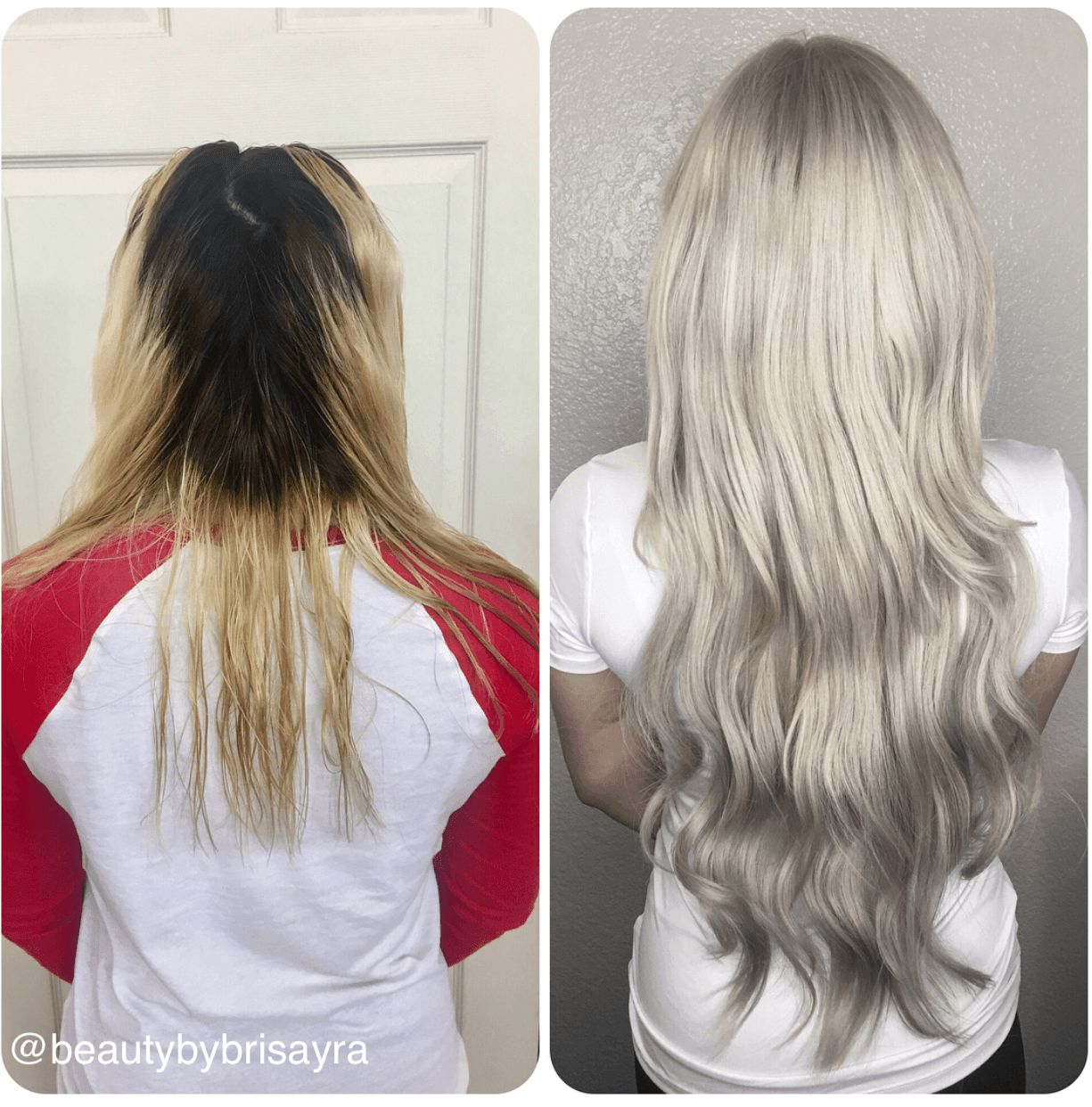 White Blonde (#60B) 20" Keratin Tip - BOMBAY HAIR