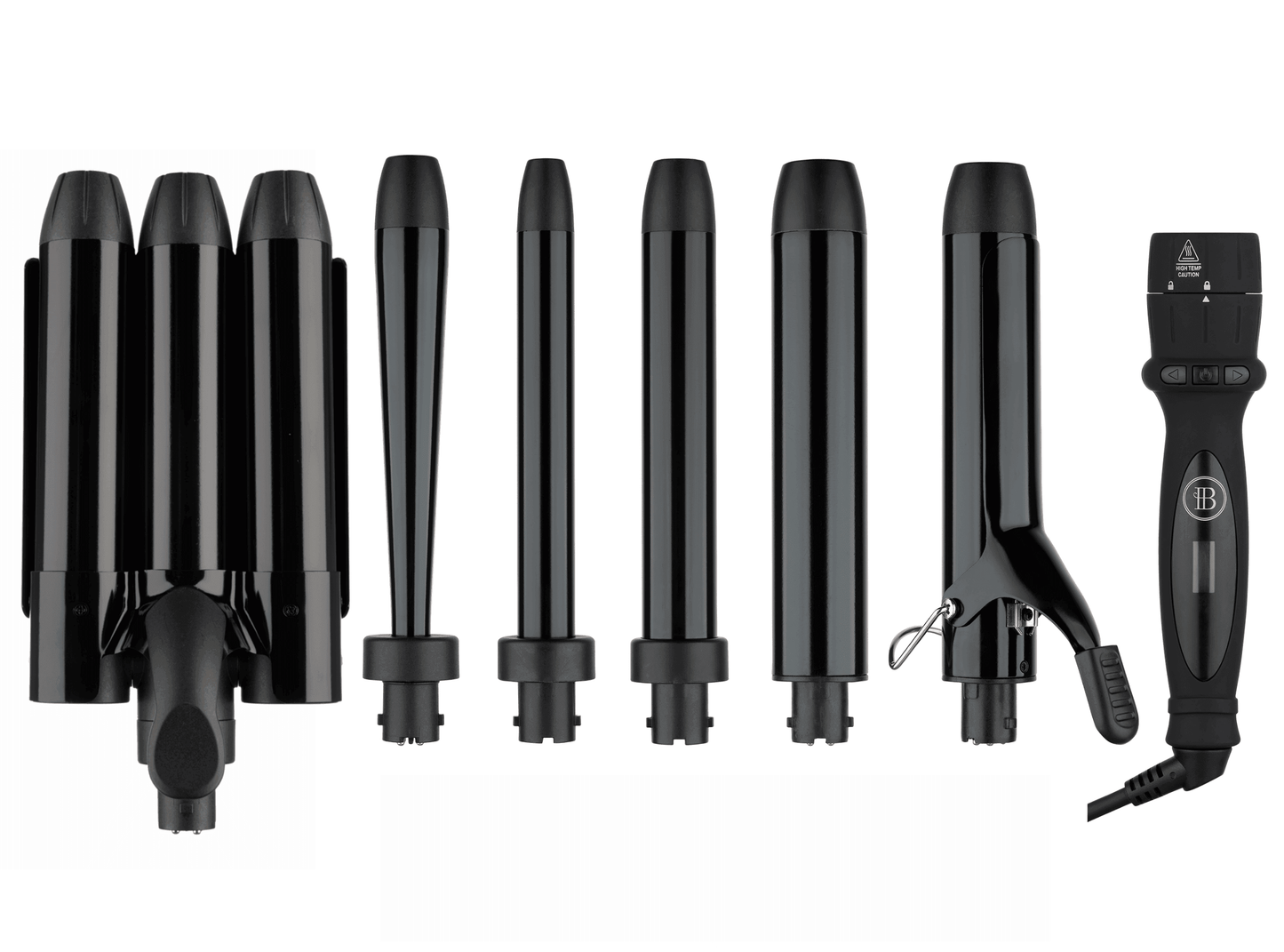 5-in-1 Curling Wand and Hair-Waver - BOMBAY HAIR