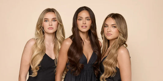 How to Put In Invisible Clip In Hair Extensions - BOMBAY HAIR 