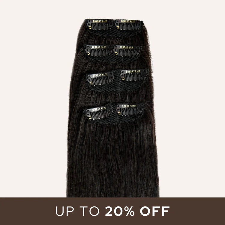 Invisible Clip-In Hair Extensions - BOMBAY HAIR 