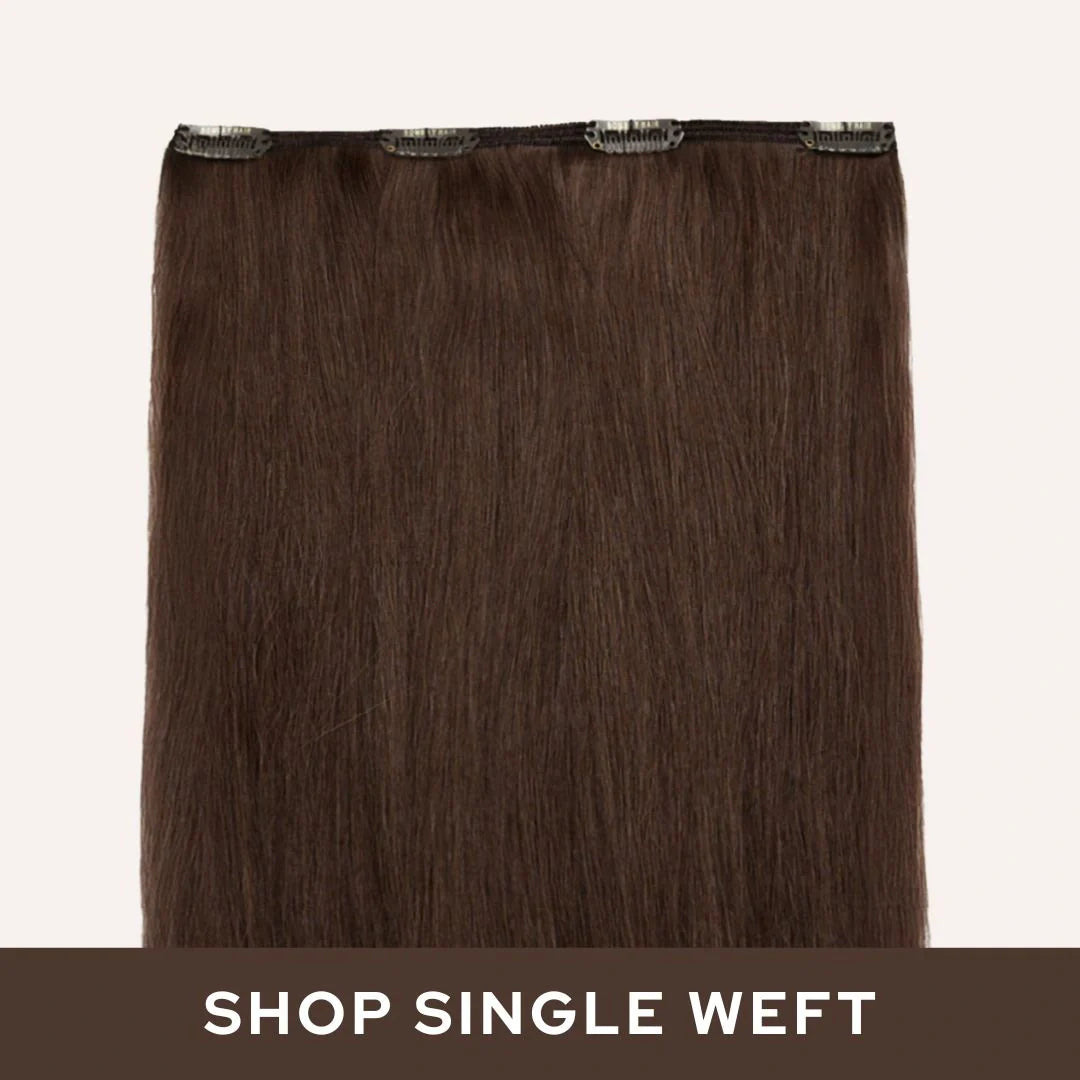Single Volumizing Clip-In Weft - BOMBAY HAIR 
