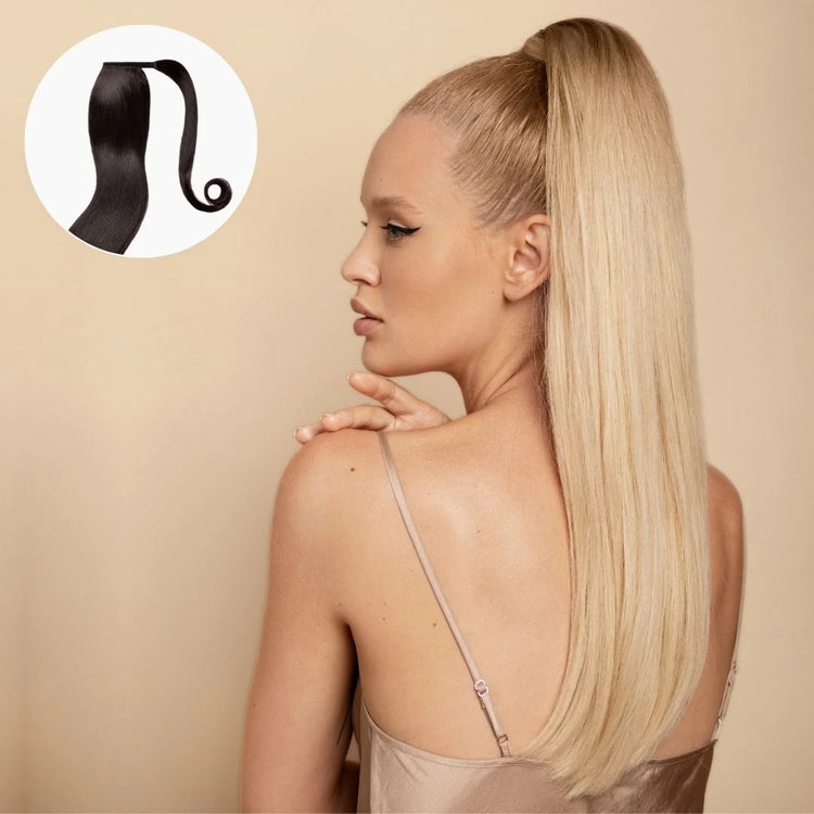 Ponytail Clip In Hair Extensions BOMBAY HAIR