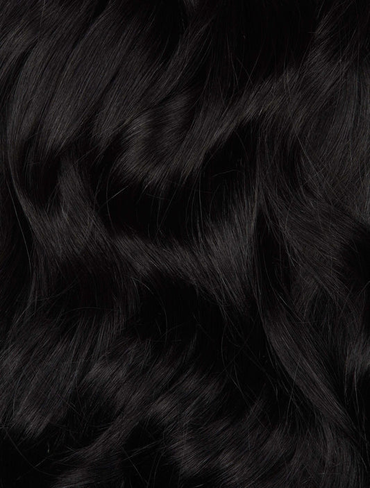 Jet Black (1) 100g Weft - BOMBAY HAIR 