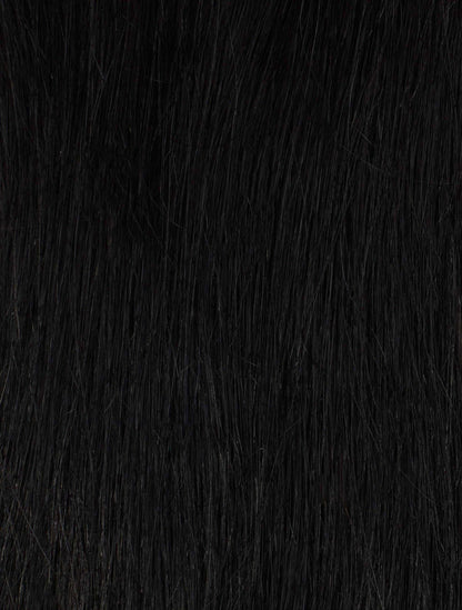 Jet Black (1) 20" 220g - Clip-Ins