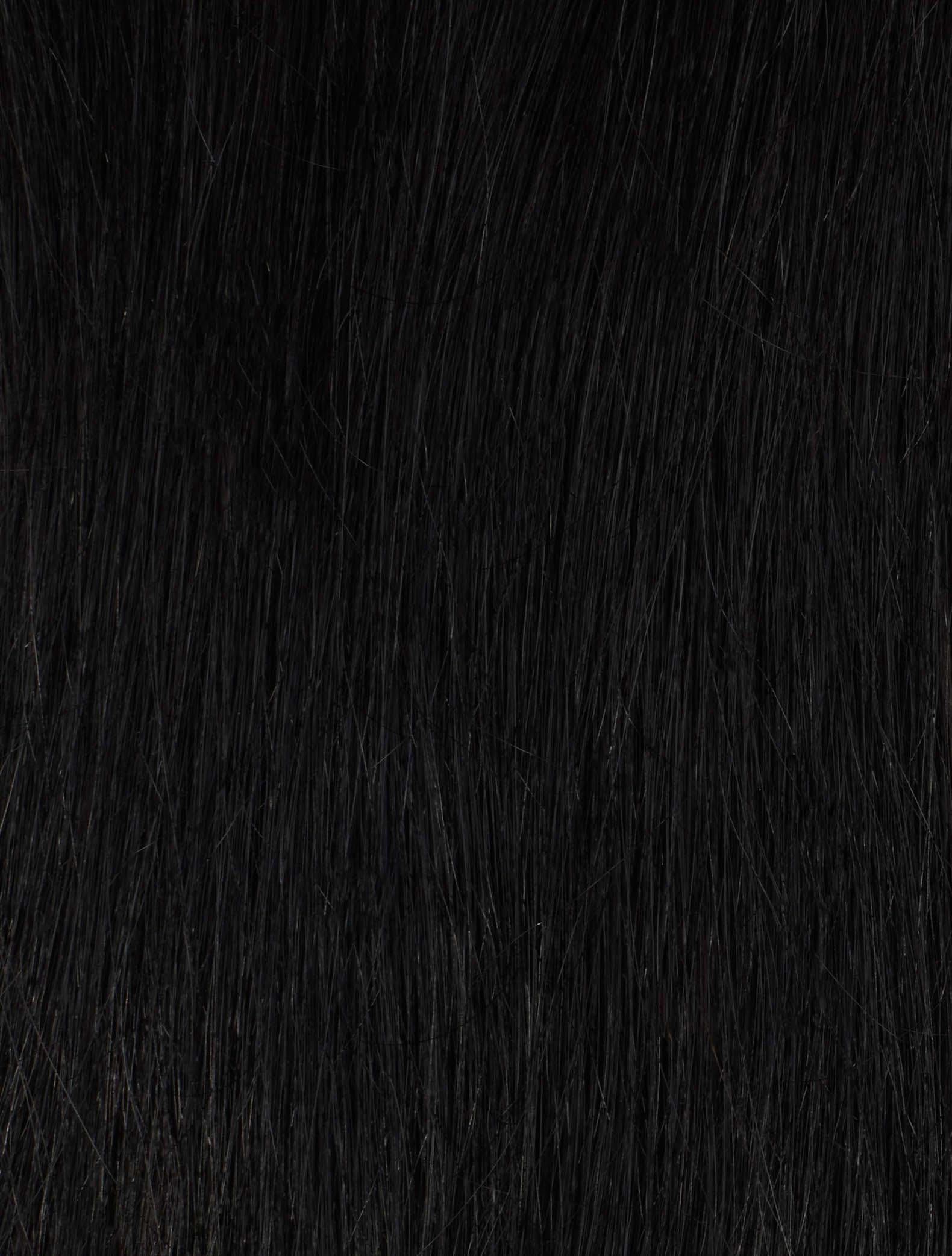 Jet Black (1) 20" 160g - Clip-Ins