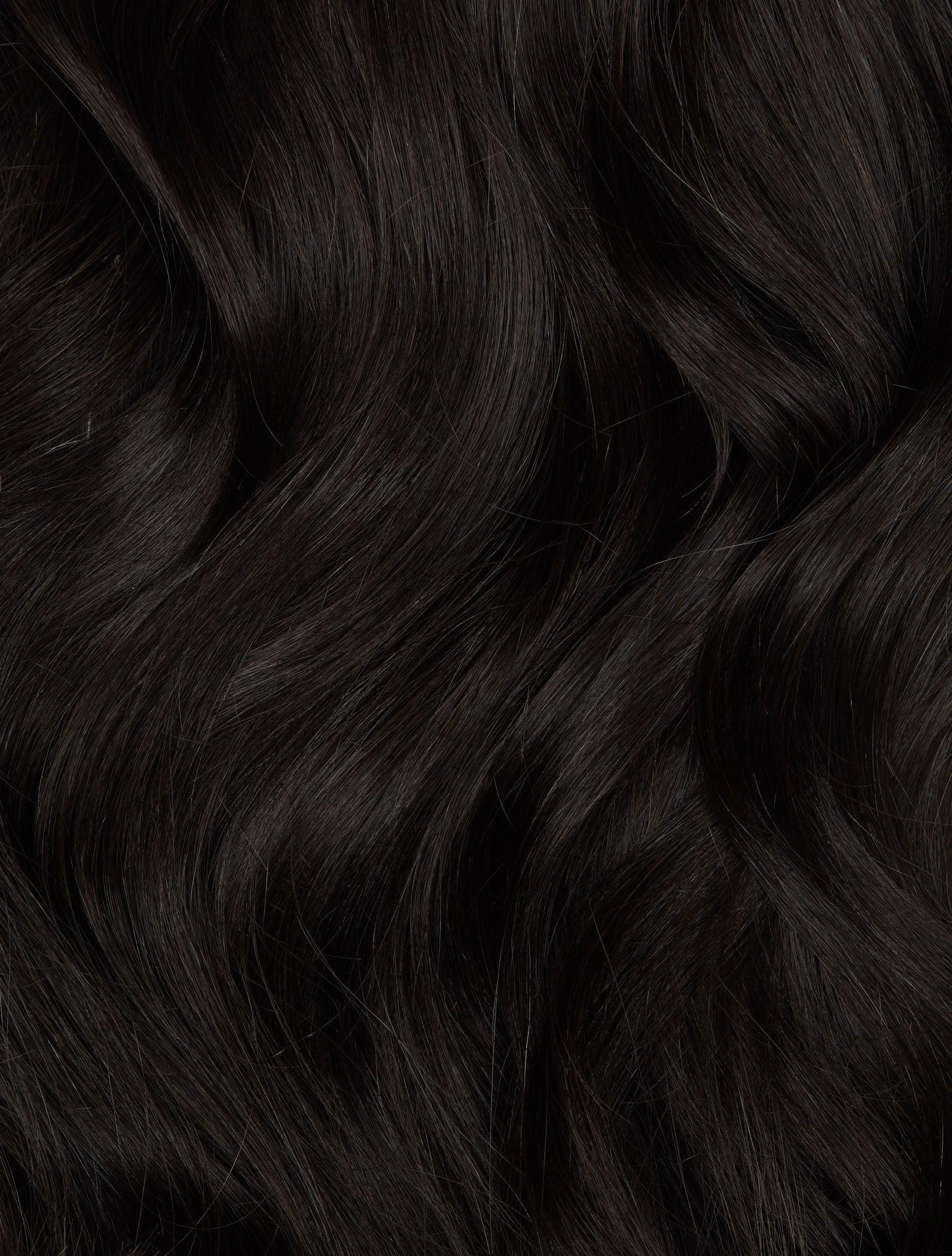 Off Black (1B) 100g Weft - BOMBAY HAIR 