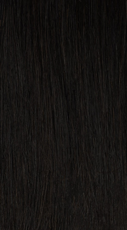 Off Black (1B) 100g Weft - BOMBAY HAIR 