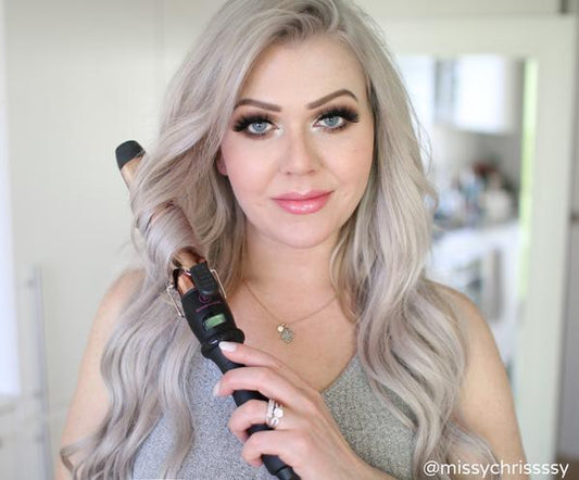 32mm Rose Gold Curling Iron (with-clamp)