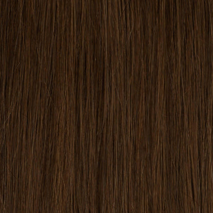 Chocolate Brown (#4) Hand-Tied Weft - BOMBAY HAIR 