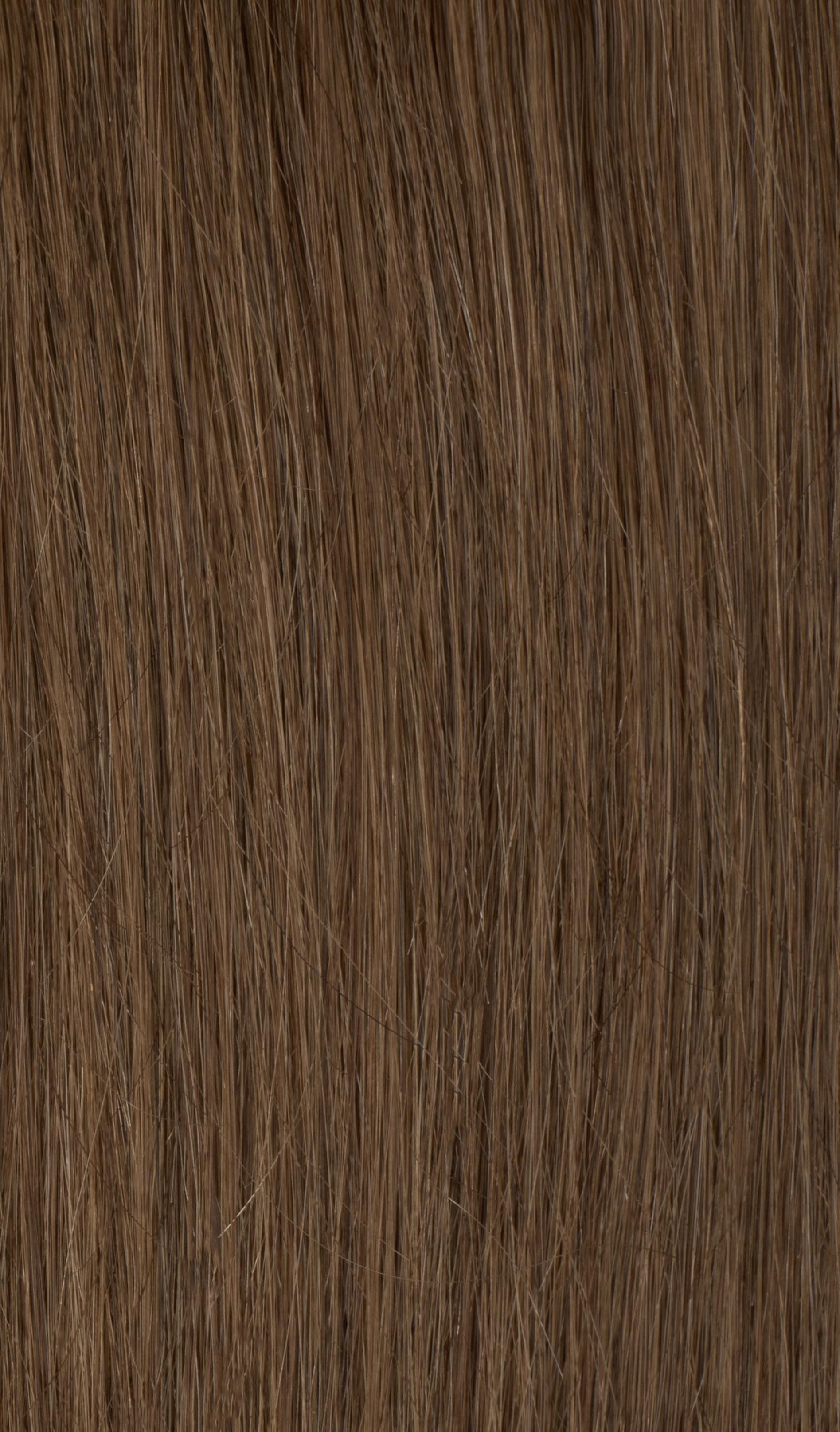 Chestnut Brown (#6) 20" Keratin Tip - BOMBAY HAIR 