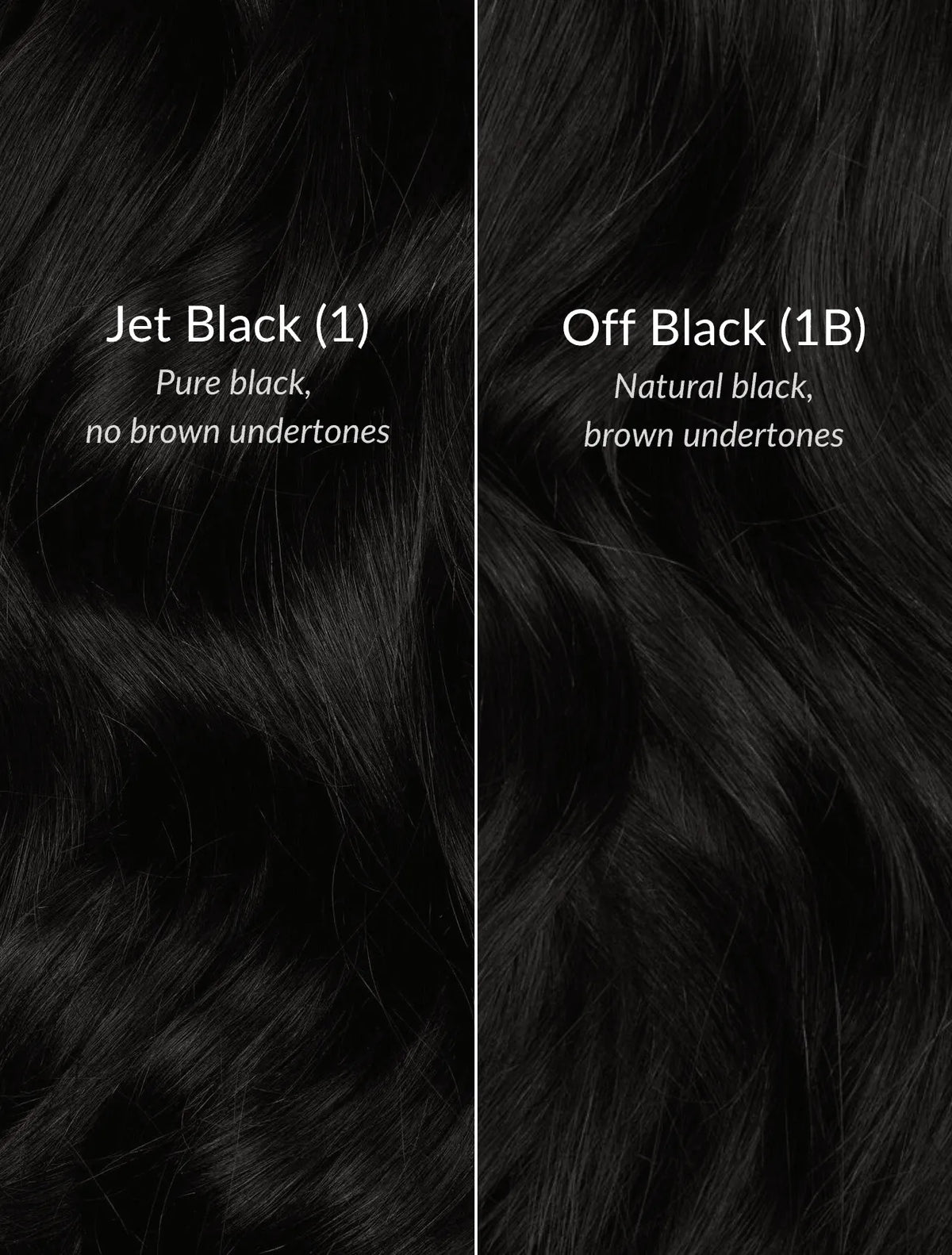 How Long Does Jet Black Hair Last Off Black (1B) 20" Single Weft - Clip-Ins – BOMBAY HAIR