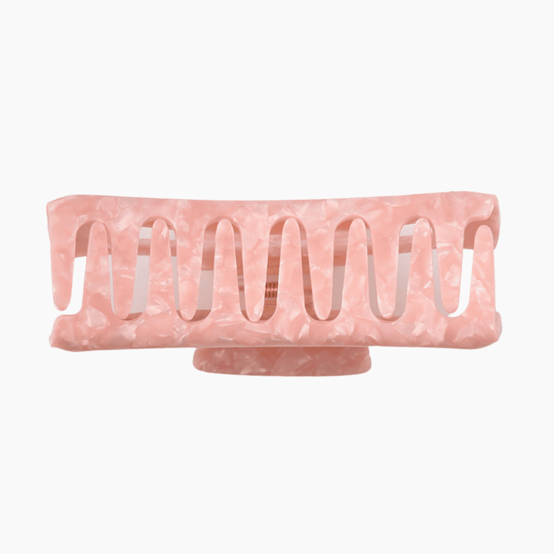 (5 Pack) Large Pink Hair Claw - BOMBAY HAIR 