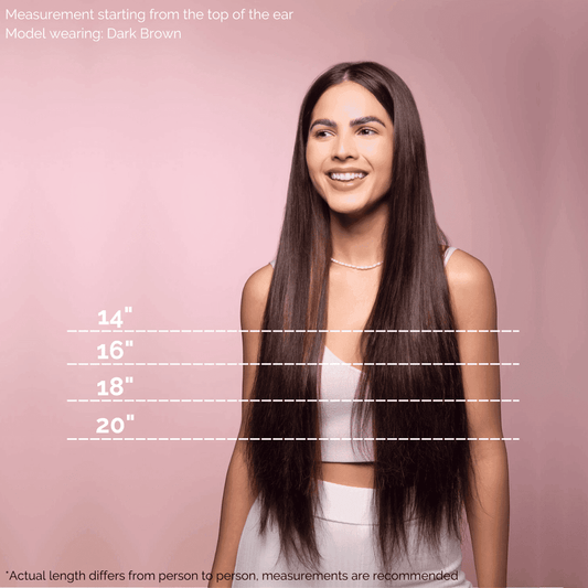 Soft Black (1C) Seamless Clip-Ins