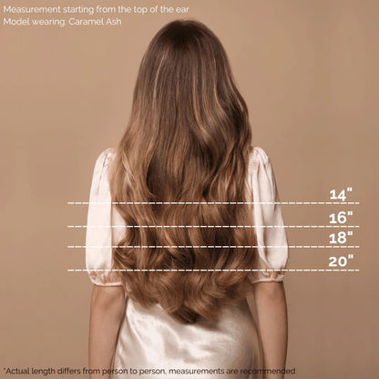 Natural Red (30) 18" 190g Clip-ins