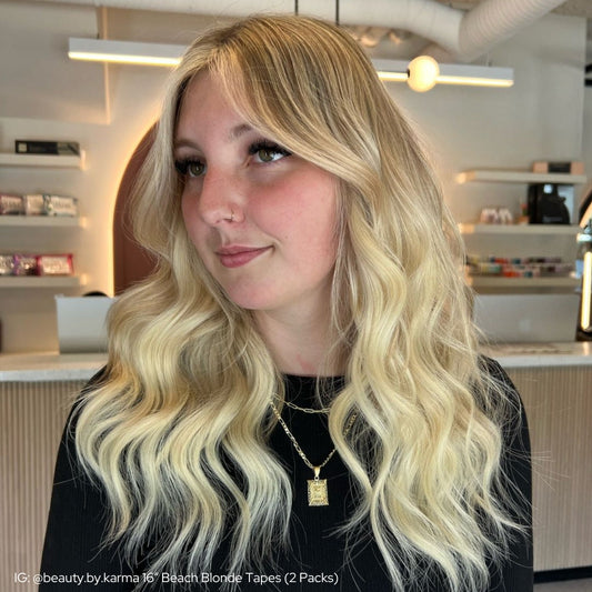 Beach Blonde (18/60) 18" 125g - Classic Clip-Ins