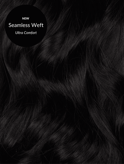 Jet Black (1) Seamless - BOMBAY HAIR 