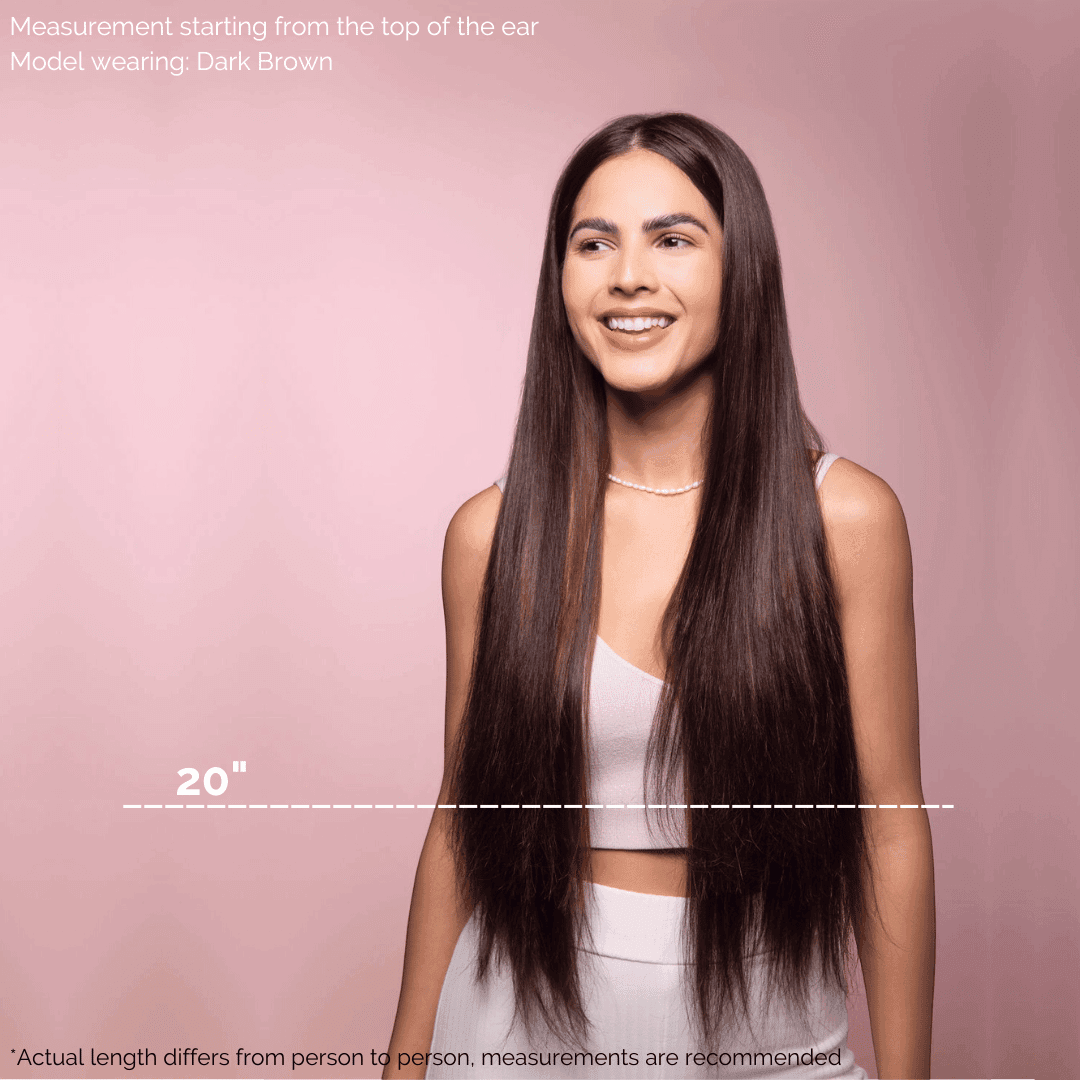 Ash Brown (#9) 20" Keratin Tip - BOMBAY HAIR 