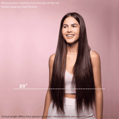 Cool Brown (#10C) 20" I-Tip - FINAL SALE - BOMBAY HAIR 