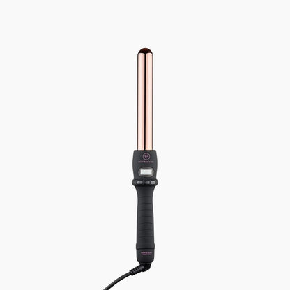 25mm rose gold curling wand with cool tip