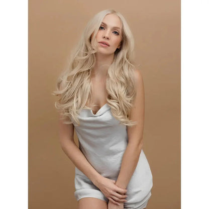 Ash Blonde (60) 22" 270g - Clip-Ins