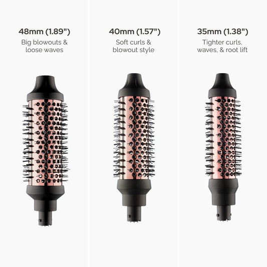 3-in-1 Thermal Round Brush