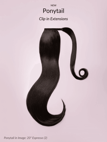 Off Black (1B) Ponytail - BOMBAY HAIR 