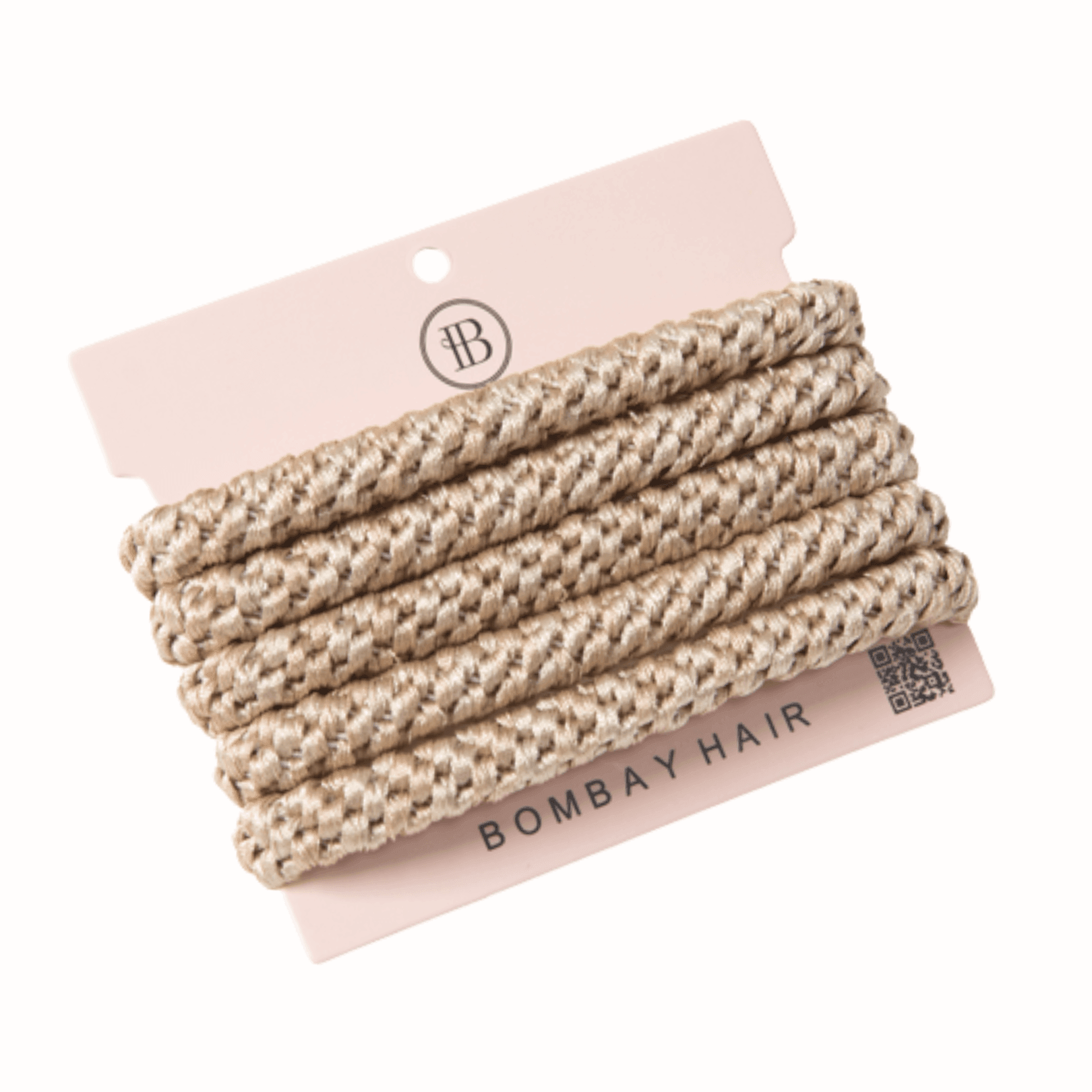 Blonde No-Tug Hair Ties (5 Ties) - BOMBAY HAIR 