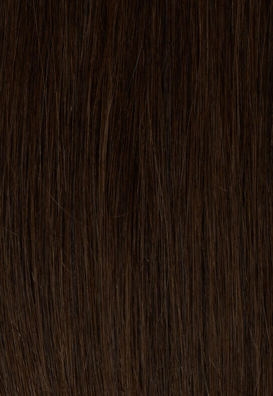 Medium Brown (2B) 18" 125g - Classic Clip-Ins