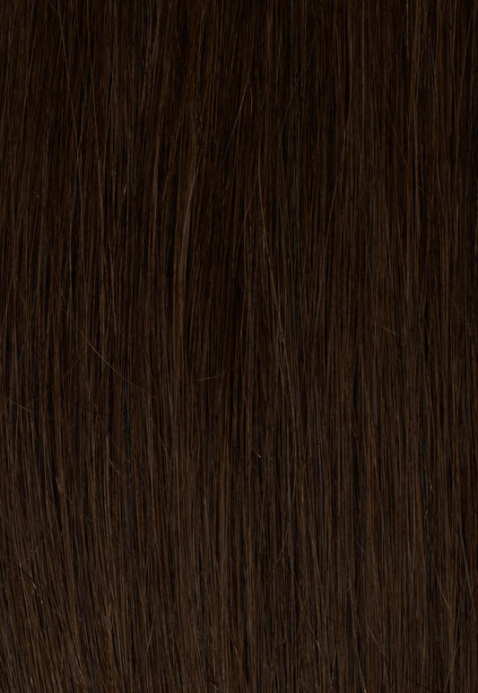 Medium Brown (2B) Seamless Clip-Ins