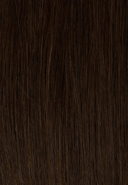 Dark Brown (#2) 20" Keratin Tip - BOMBAY HAIR 