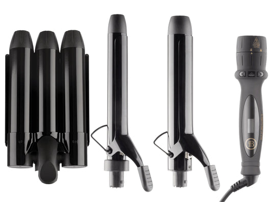 Tamanna 2-in-1 Curling Iron + Hair-Waver