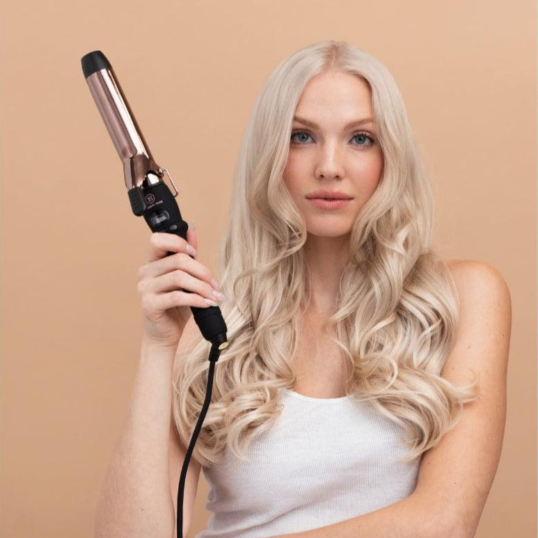Shop 32mm Clamp Curling Wand Tool – BOMBAY HAIR