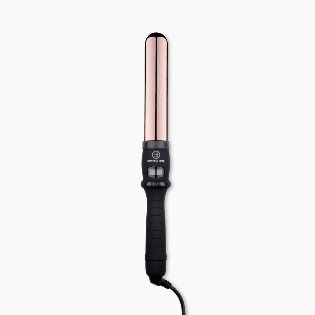 32mm (1.25") Rose Gold Curling Wand - BOMBAY HAIR 