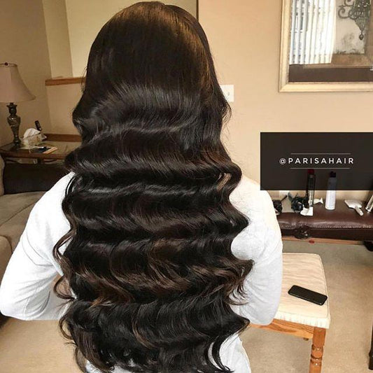 Off Black (1B) 18" 190g - Classic Clip-Ins