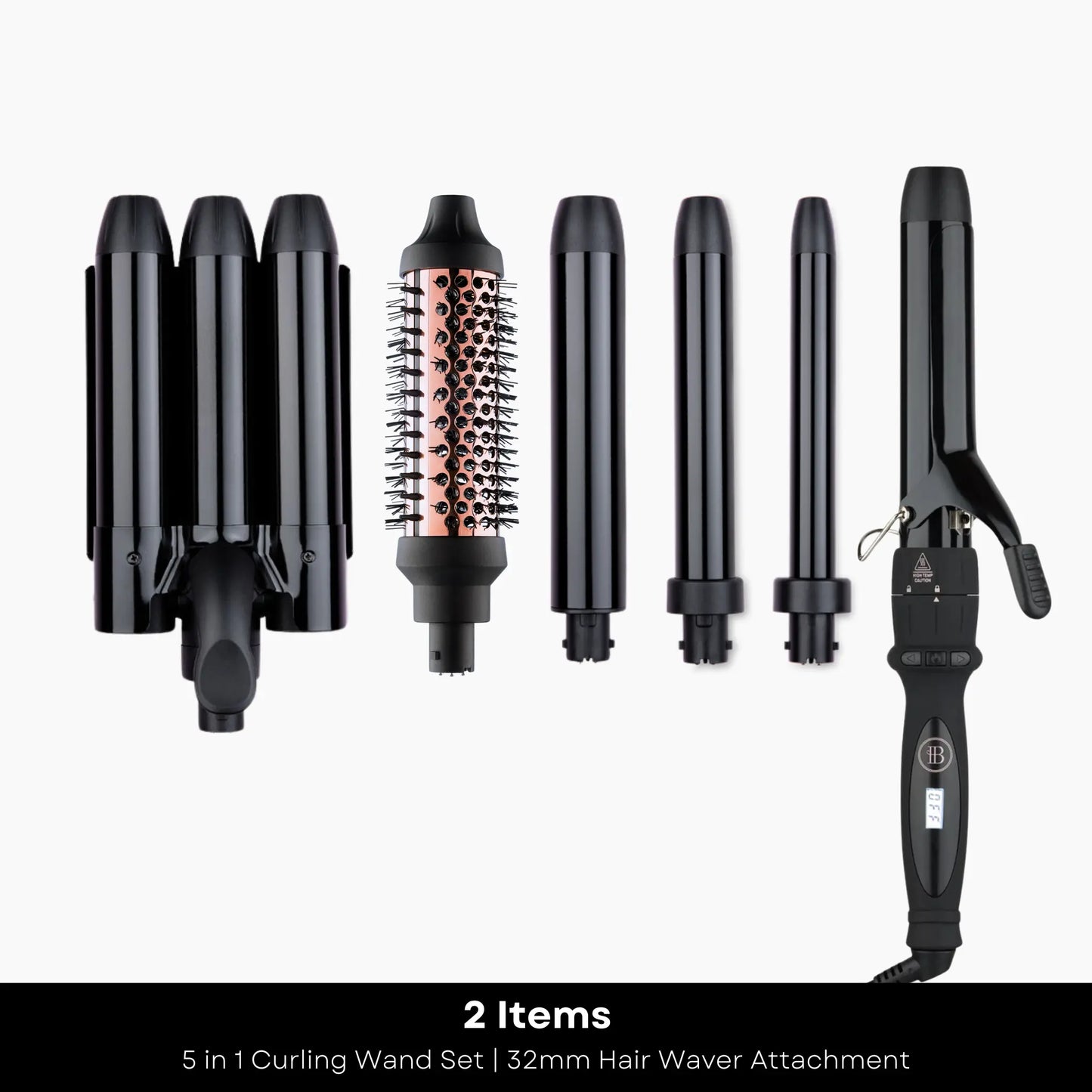 5-in-1 Curling Wand and Hair Waver