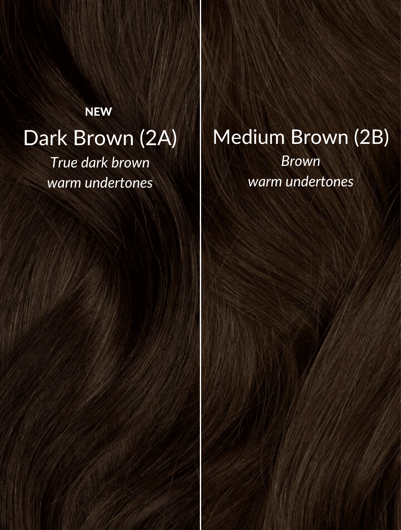 Medium Brown (2B) 20" Single Weft (backorder) - BOMBAY HAIR 