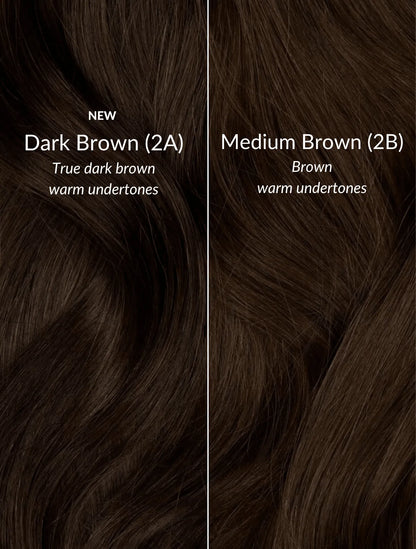 Medium Brown (2B) 20" 220g - Clip-Ins
