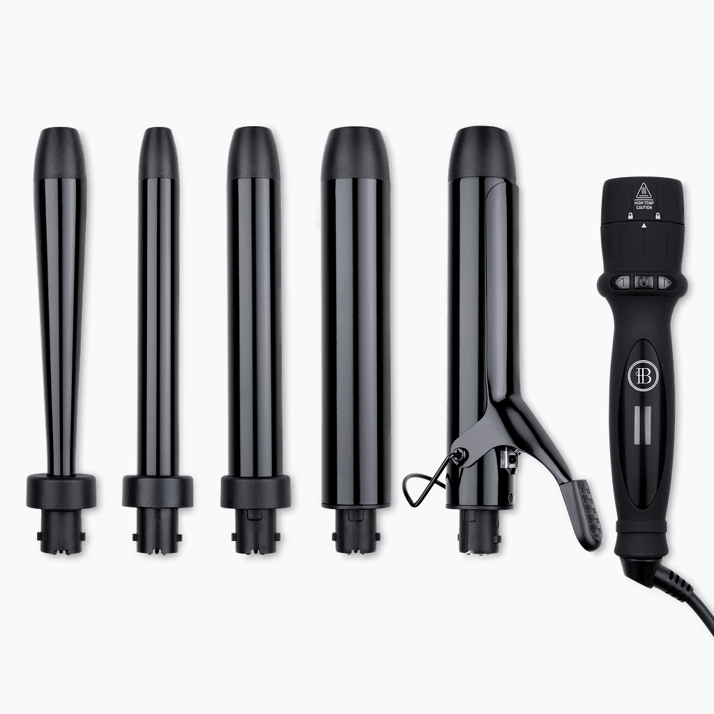 5-in-1 Curling Wand and Hair Waver - BOMBAY HAIR 