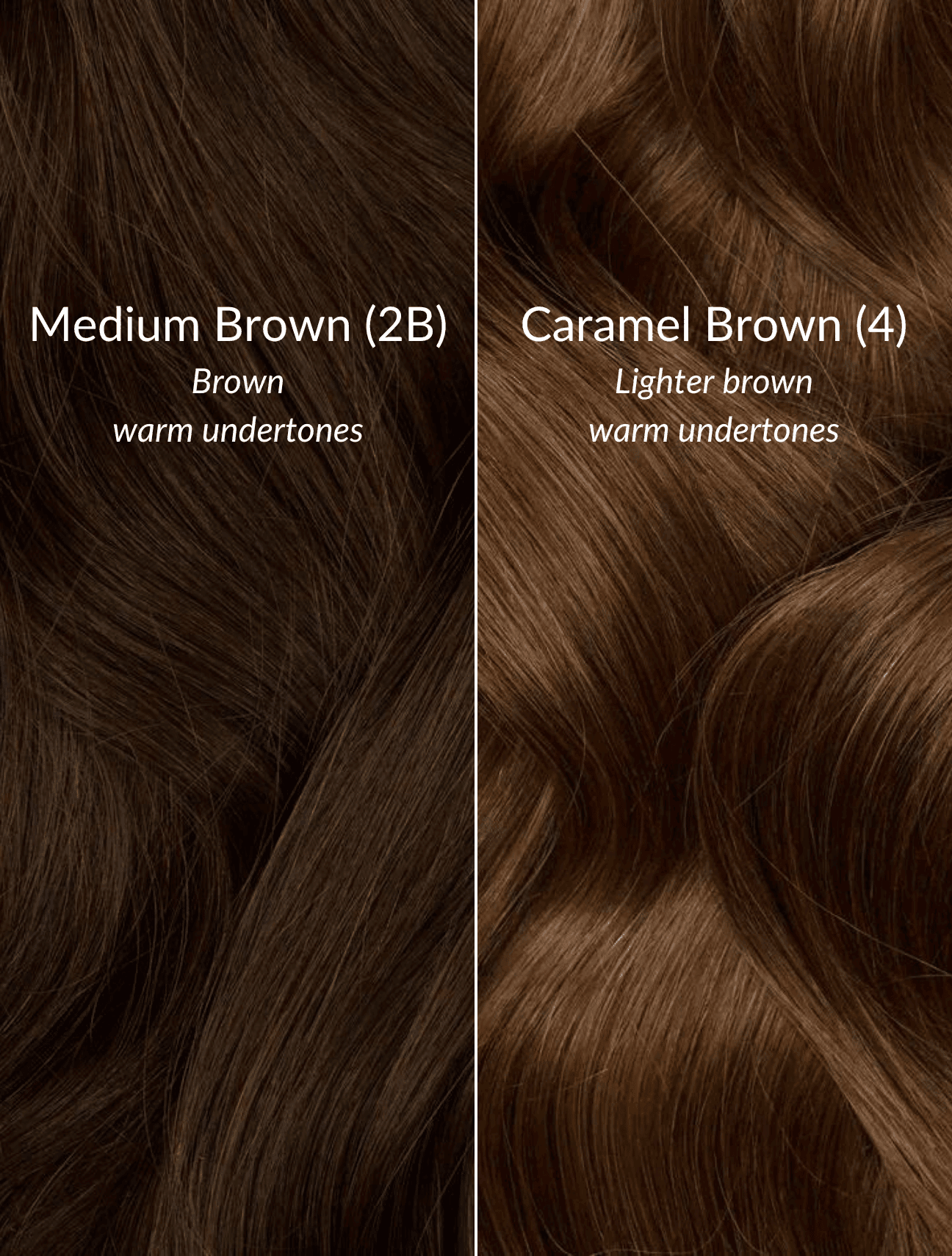 Medium Brown (2B) 24" 270g - BOMBAY HAIR 