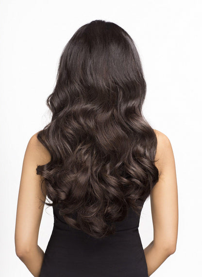 Espresso (2) 20" Single Weft - Clip-Ins