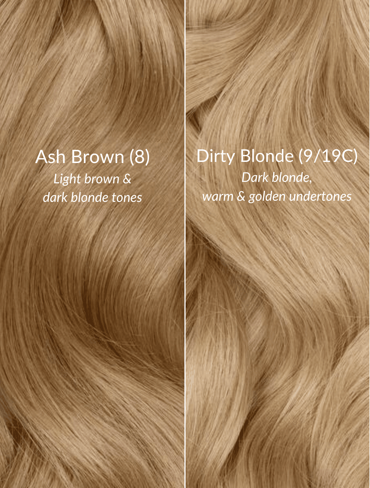 Ash Brown (8) Halo - BOMBAY HAIR 