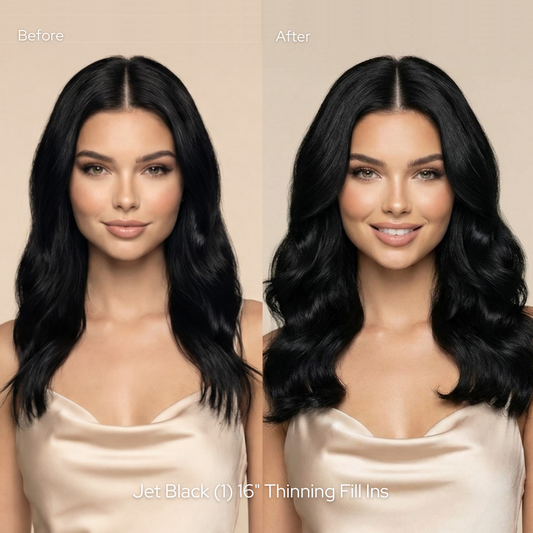 Ash Blonde (60) Thinning Hair Fill-Ins